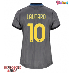 Inter Milan Lautaro Martinez #10 Tredje trøje Dame 2026-27 Kort ærmer Inter Milan Lautaro Martinez #10 Tredje trøje Dame 2026-27 Kort ærmer